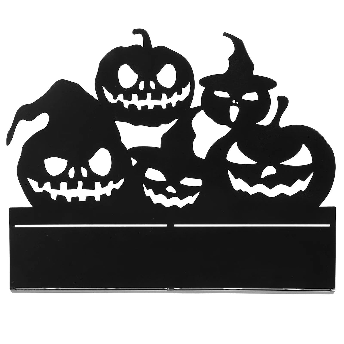 Kürbisförmiger Teelichthalter aus Eisen für Halloween - Scheinraum.de