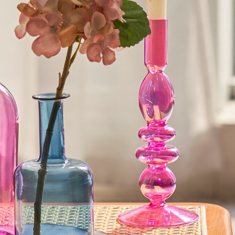 Floriddle Glas-Kerzenhalter für Stabkerzen - Scheinraum.de